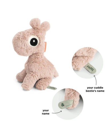 Peluche Câlin - Raffi - Poudre - 26 cm