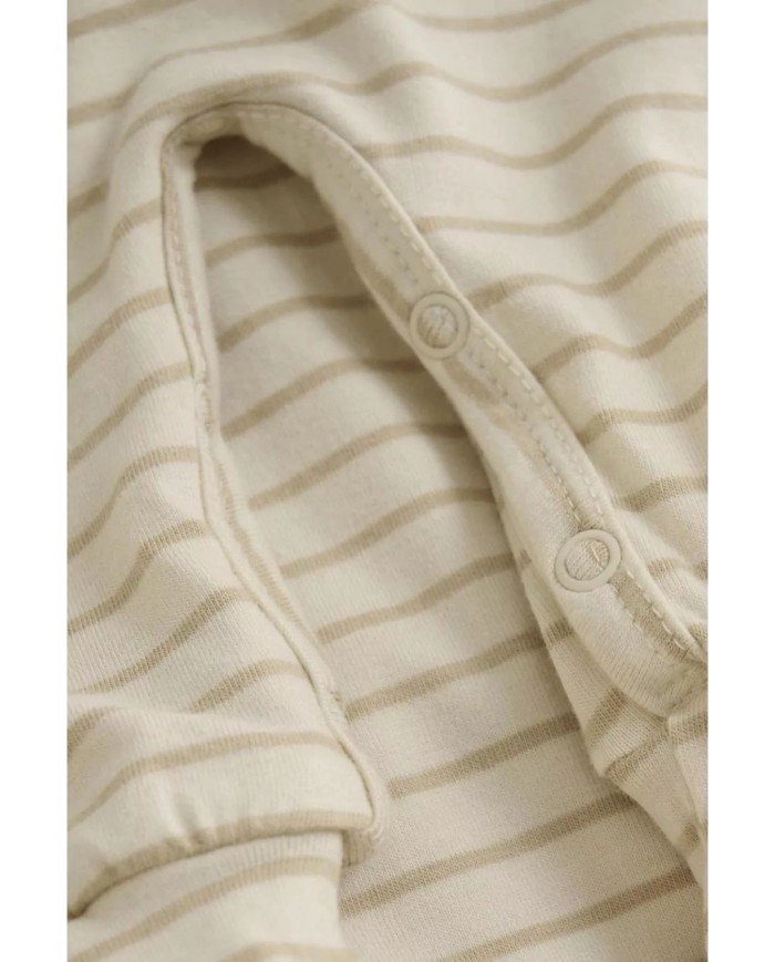 Pyjama Nolan - Stripes pattern Off White