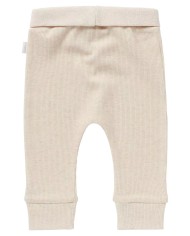 Pantalon comfort rib Naura - Oatmeal melange