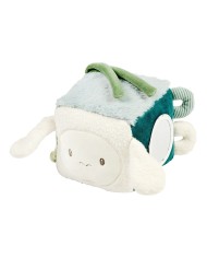 Balle peluche d'activités Lapidou - 15 cm - Vert tilleul