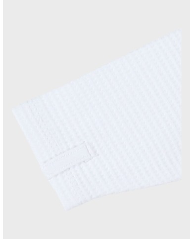 Pyjama en coton blanc brodé