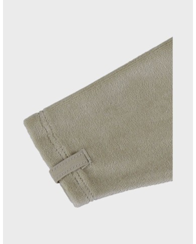 Pyjama velours brodé - Khaki