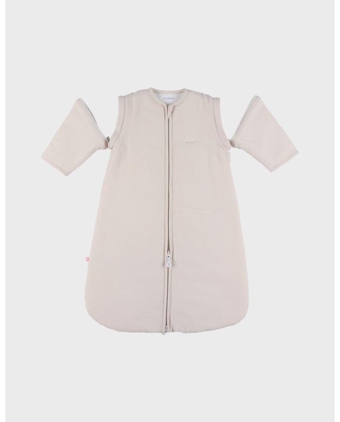 Gigoteuse nomade, coton bio, 1-6 mois - Beige