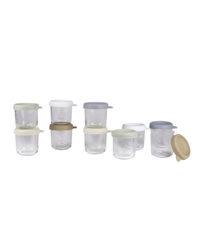 Coffret 10 portions verre 250 ml - Natural color mix