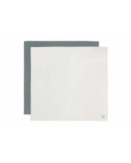 Tétras mousseline 80x80 cm (3pcs) - Miracle of nature Leaves