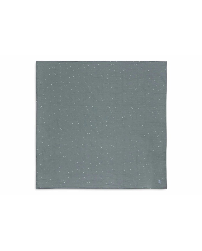 Tétras gaze de coton 115x115cm - Twinkling - 2 Unités - Sea Green