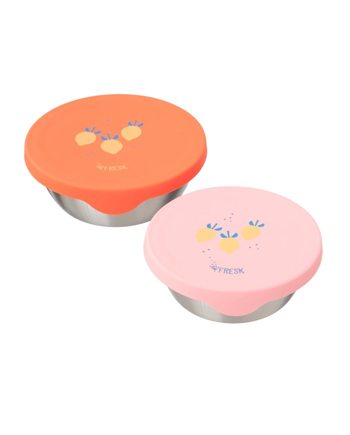 Snackbox inox (lot de 2) - Summer Fruit