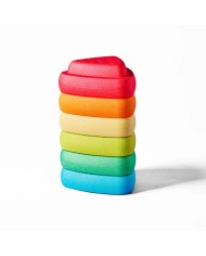 Blocky Pierres d'Équilibre Empilables - 29 cm - Multicolore