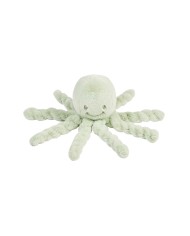 Peluche Pieuvre - vert pastel - poils courts