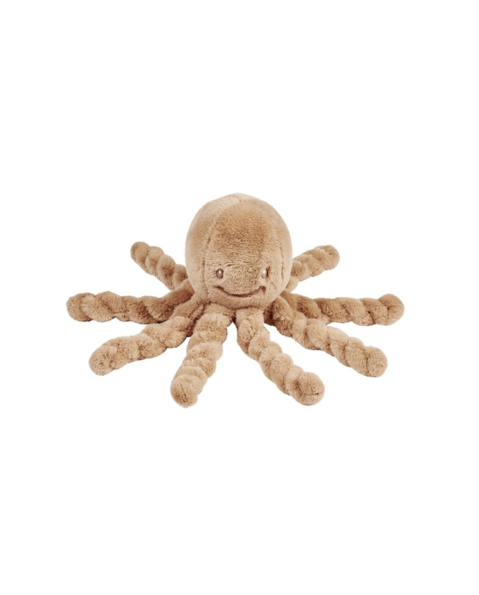 Peluche Pieuvre - beige intense - poils courts