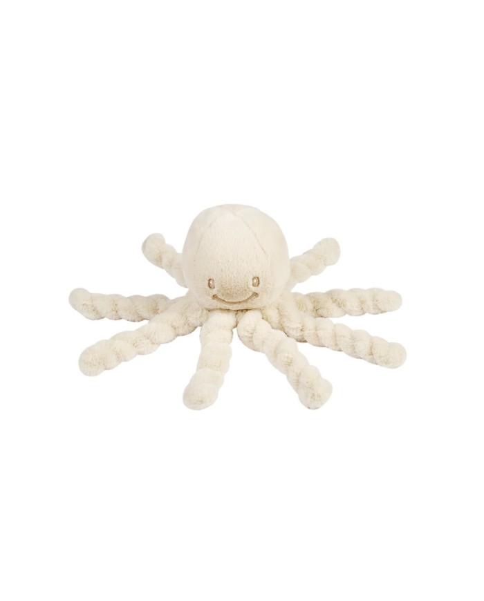 Peluche Pieuvre - sable - poils courts