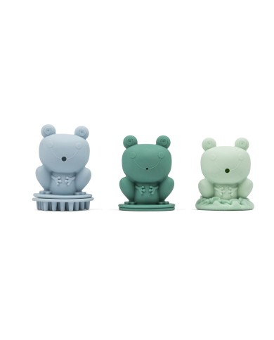 3 Grenouilles de bain