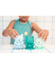 3 Grenouilles de bain