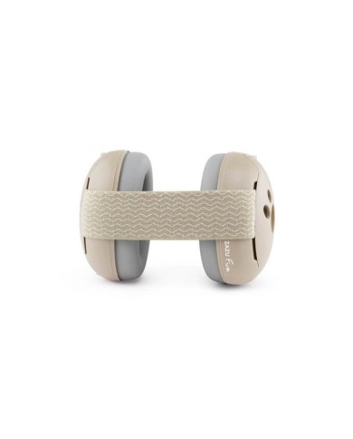 Casque de protection auditive 2 en 1 pour bébé/junior - Beige