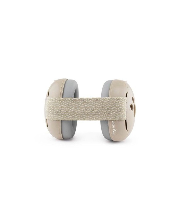 Casque de protection auditive 2 en 1 pour bébé/junior - Beige