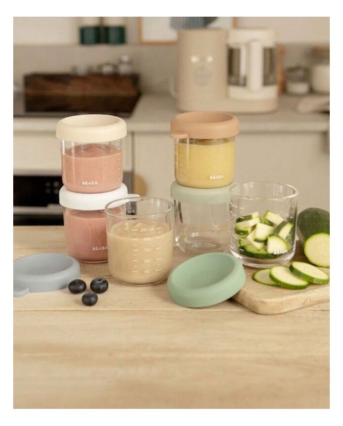 Coffret 6 portions verre 250ml - Natural color mix