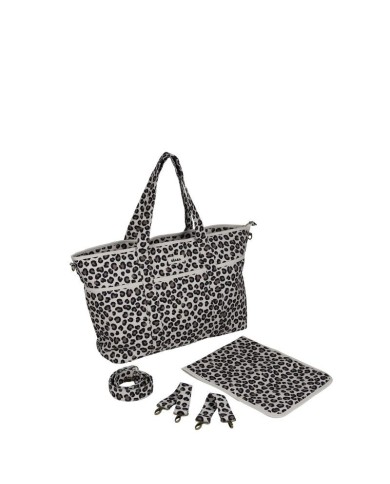 Sac à langer Madrid XXL - Leopard clay