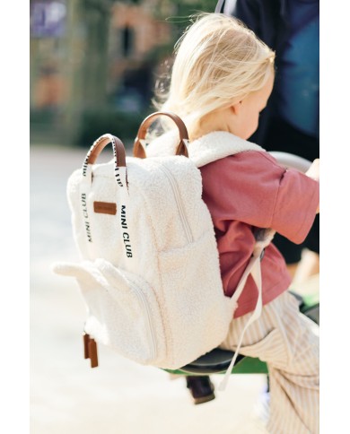 Mini Club Sac a dos Enfant - Signature - Teddy Ecru