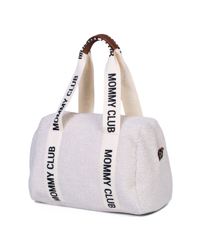 Mommy Club Sac à Langer - Signature - Teddy Off White