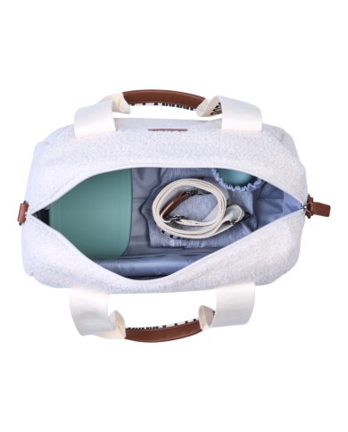 Mommy Club Sac à Langer - Signature - Teddy Off White