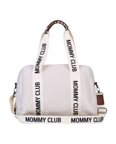 Mommy Club Sac à Langer - Signature - Teddy Off White