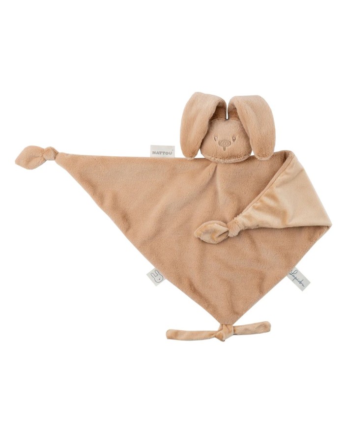 Maxi-doudou lapin lapidou 65x40 cm - Beige chaud