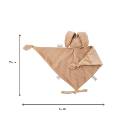 Maxi-doudou lapin lapidou 65x40 cm - Beige chaud