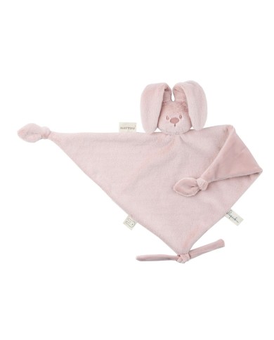 Maxi-doudou lapin lapidou 65x40 cm - Rose poudré