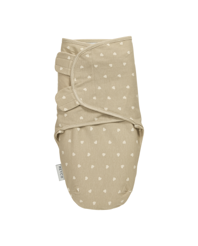 Couverture d'emmaillotage 0-3 mois - Sweet Heart Sand/Soft sand