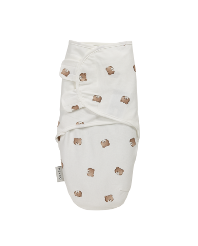Couverture d'emmaillotage 0-3 mois - Bear Multicolor