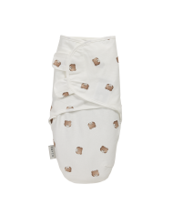 Couverture d'emmaillotage 0-3 mois - Bear Multicolor