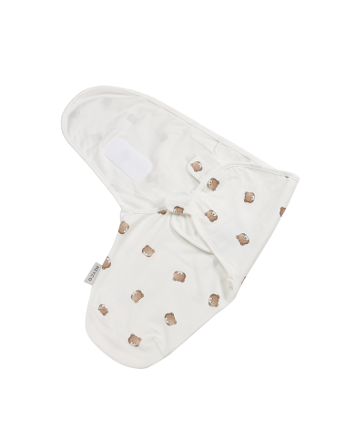 Couverture d'emmaillotage 0-3 mois - Bear Multicolor
