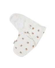 Couverture d'emmaillotage 0-3 mois - Bear Multicolor