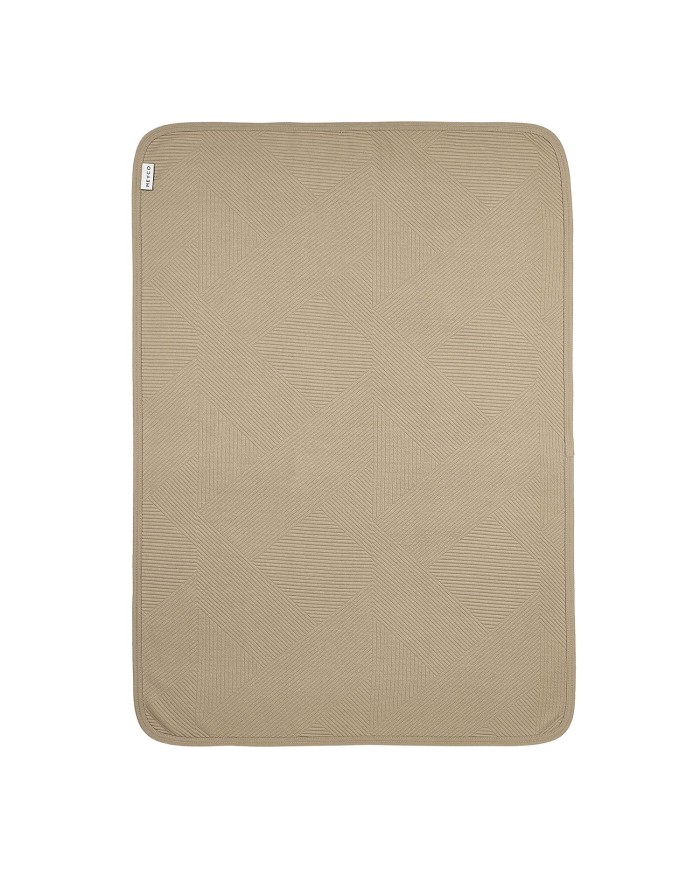 Couverture 75x100 cm Jacquard Pure - taupe