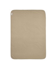 Couverture 75x100 cm Jacquard Pure - taupe