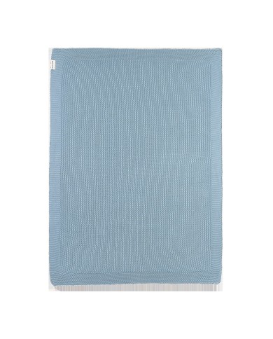Couverture 75x100 cm Mini relief - Blue jeans