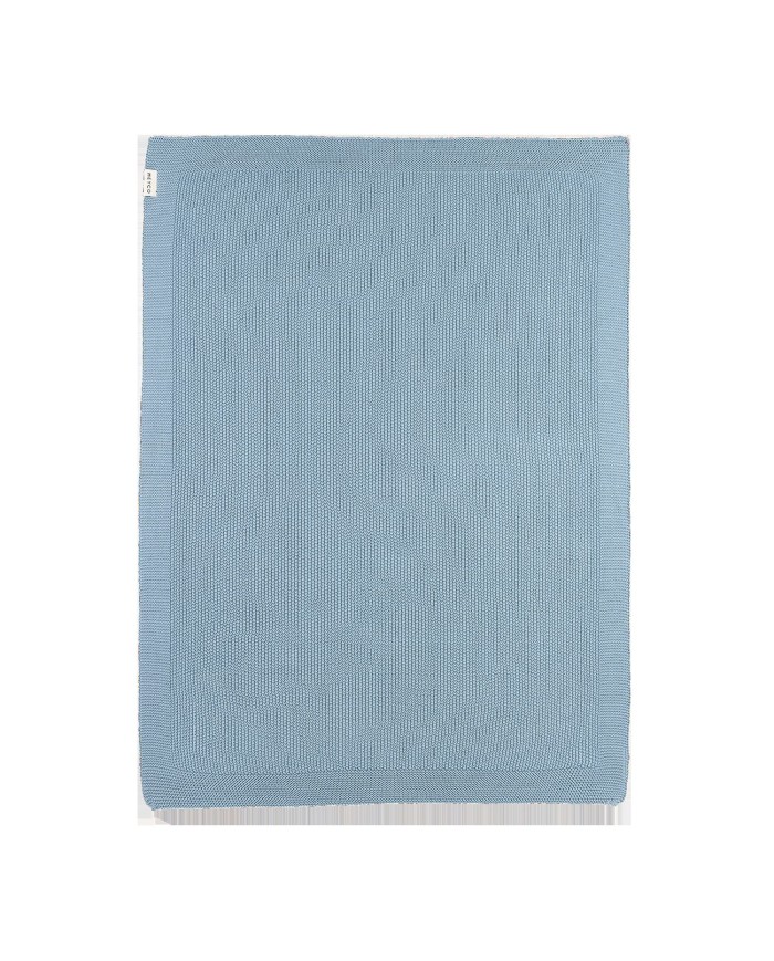 Couverture 75x100 cm Mini relief - Blue jeans