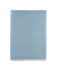 Couverture 75x100 cm Mini relief - Blue jeans