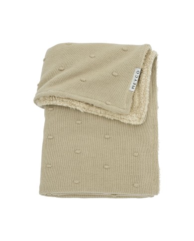 Couverture 75x100 cm Mini Knots Teddy Sand