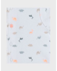 Lot de 2 pyjamas bébé en velours - Dinos