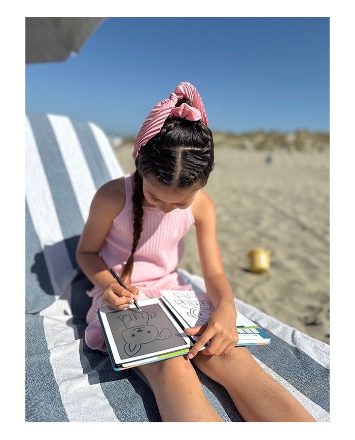 Tablette de dessin magique enfant - Écran LCD nomade avec 40 modèles