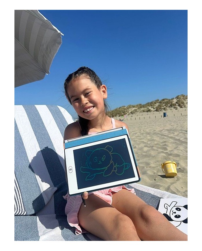 Tablette de dessin magique enfant - Écran LCD nomade avec 40 modèles
