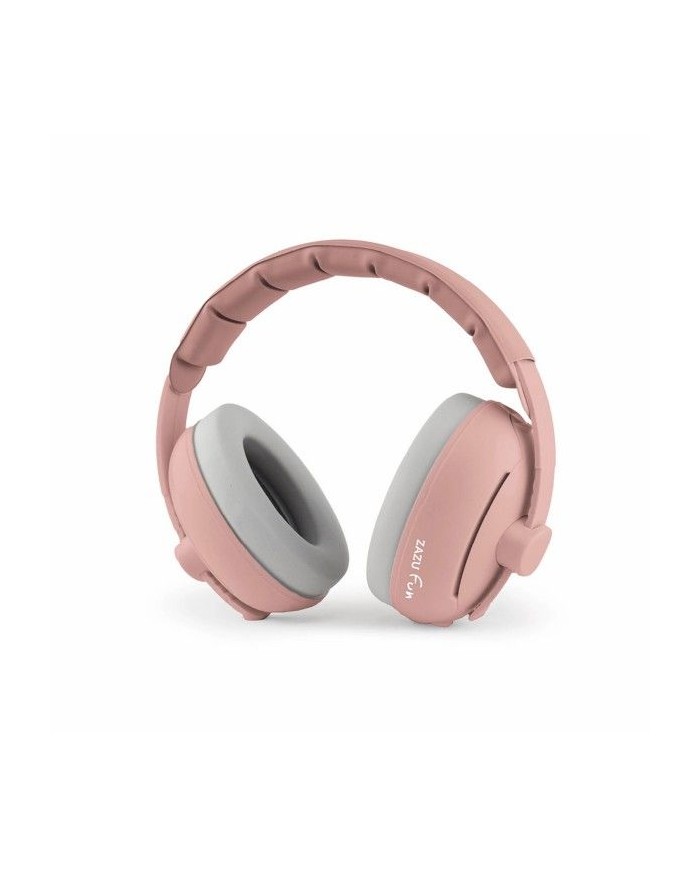 Casque de protection auditive 2 en 1 pour bébé/junior - Rose
