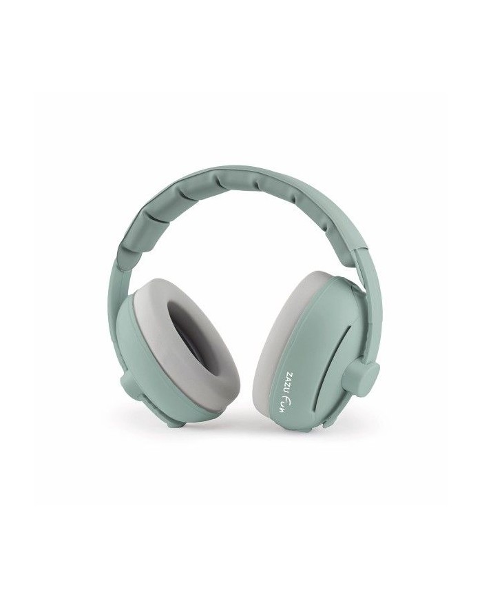 Casque de protection auditive 2 en 1 pour bébé/junior - Vert