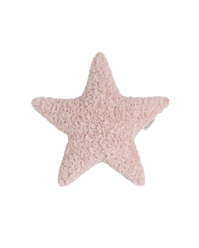 Coussin étoile Snow old pink
