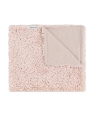 Couverture berceau 70x95cm Snow old pink