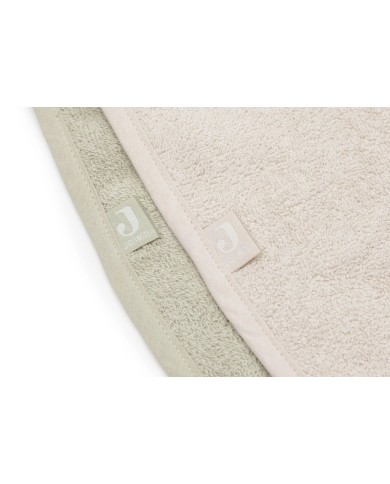 Lot de 2 Bavoirs Éponge - Soft Matcha & Sand