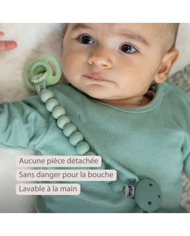 Attache-sucette Dégradé vert