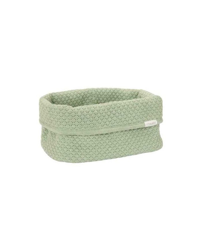 Panier de commode 15x25x15 cm - Vert - Essentials