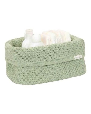 Panier de commode 15x25x15 cm - Vert - Essentials